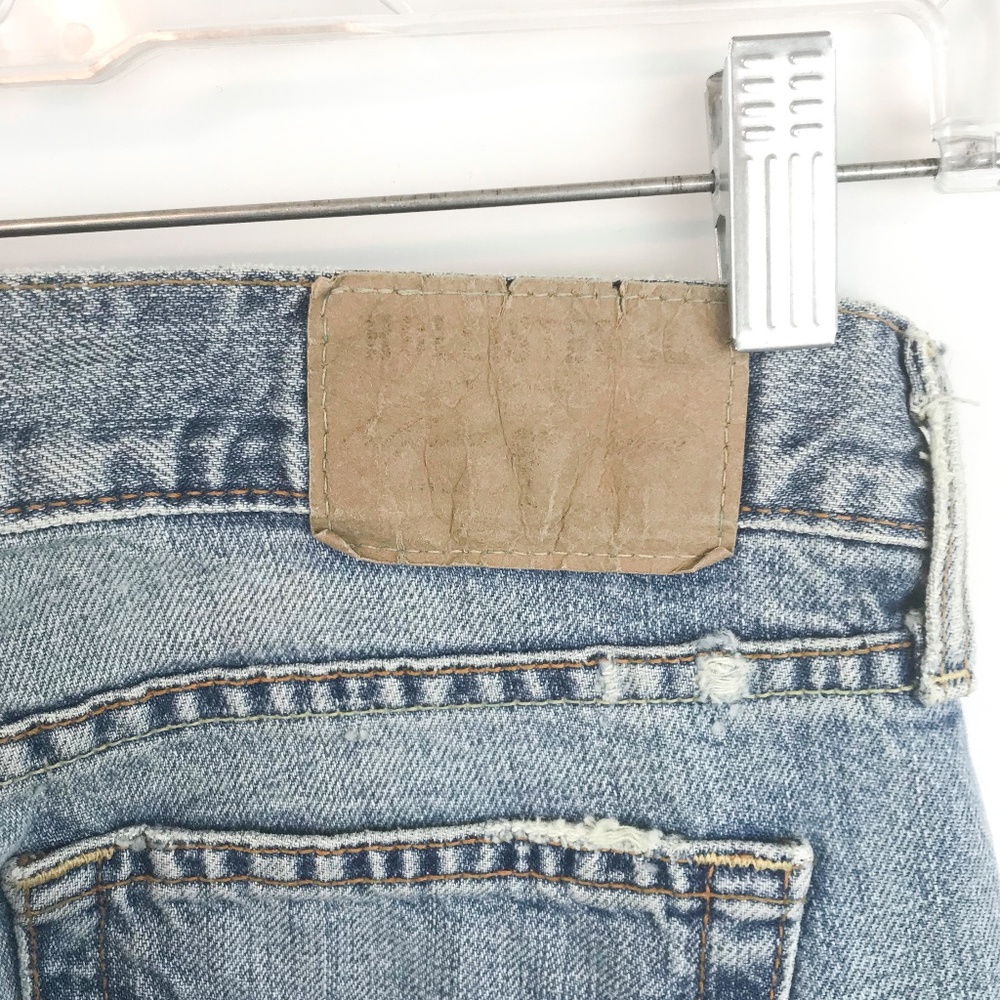 HOLLISTER Light Wash Button Fly Flare Jeans 7 Short - Picture 7 of 7